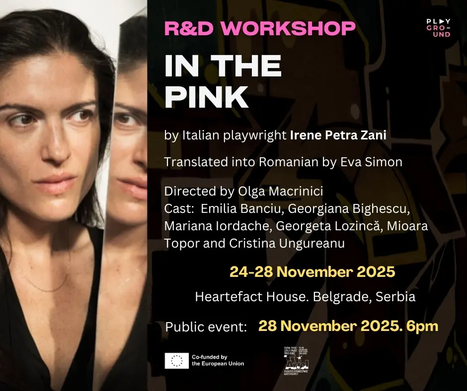 Locandina del laboratorio su In the Pink